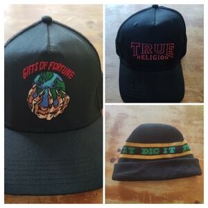 3 hat/cap & skater beanie Bundle